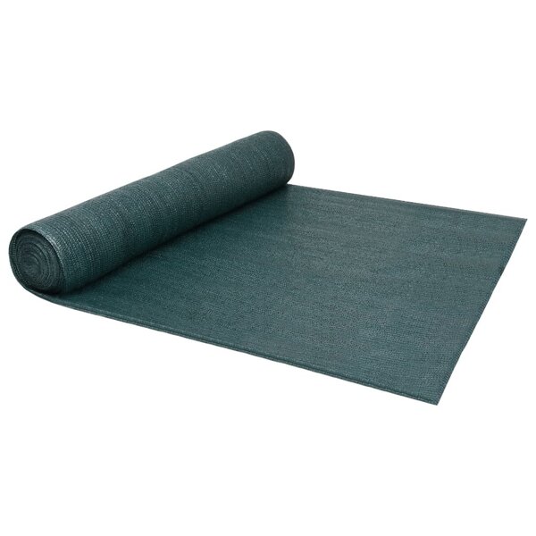 vidaXL Filet brise-vue PEHD 1 5x10 m Vert 150 g/m²