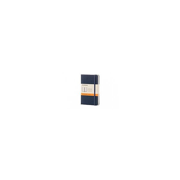 carnet Format de poche couverture rigide saphir