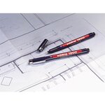 Feutre fin de précision 1800 rouge (0.7) 0 7 mm x 10 EDDING