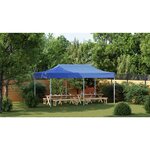 vidaXL Tente pliable 3 x 6 m Bleu