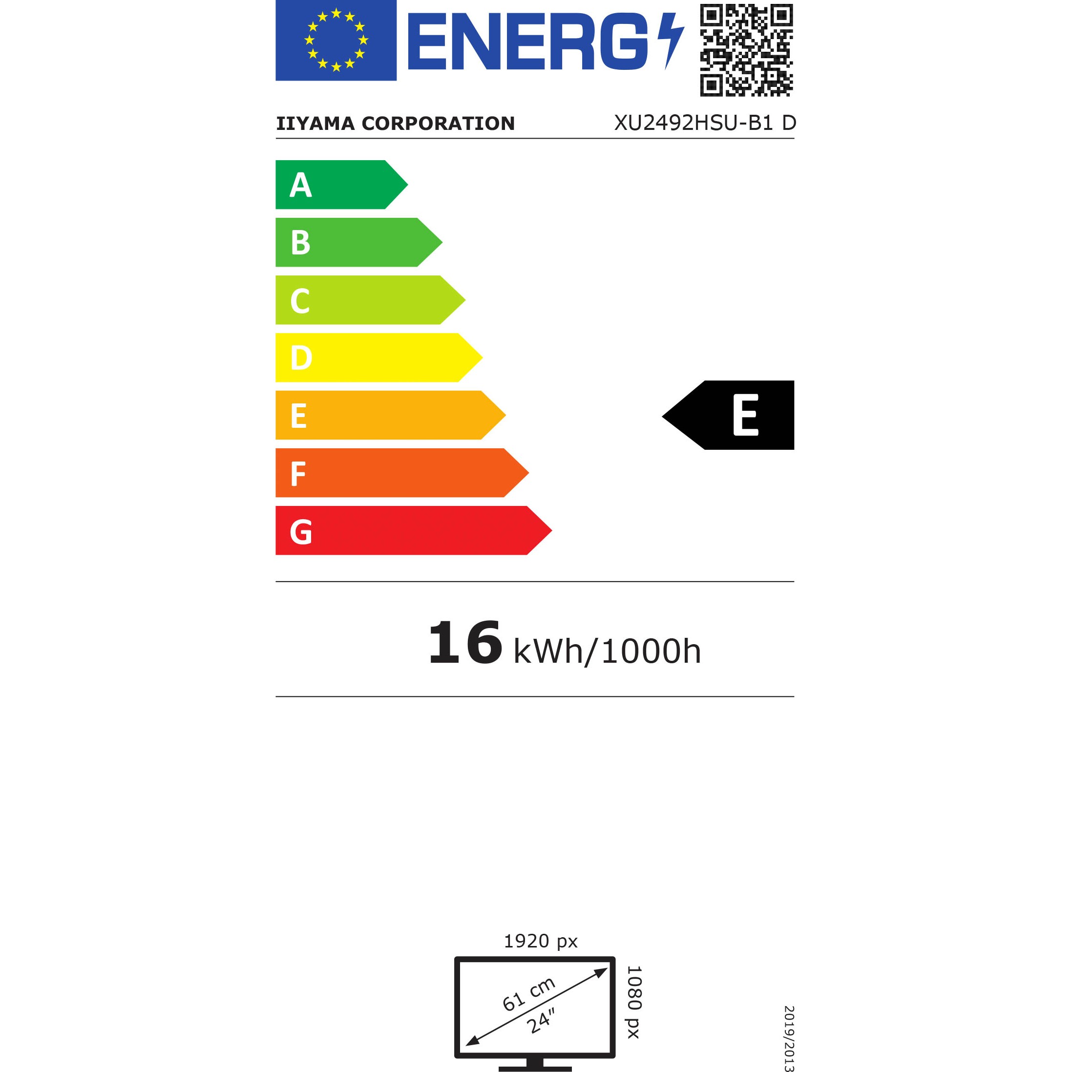 Étiquette énergétique