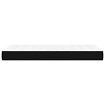 vidaXL Matelas à ressorts ensachés pour enfants noir 80x160 cm tissu