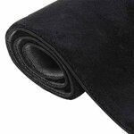 vidaXL Tapis shaggy noir 240x305 cm polyester