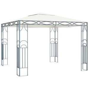 vidaXL Tonnelle 300 x 300 cm Crème