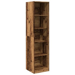 vidaXL Garde-robe vieux bois 50x50x200 cm bois d'ingénierie