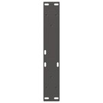 vidaXL Pieds de table basse en forme de V  2 pièces  anthracite  40 x (30-31 3) cm  acier