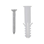 vidaXL Miroir mural 40 cm Rond Verre