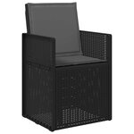 vidaXL Ensemble de salle à manger pour jardin 7 Pièces Anthracite PP
