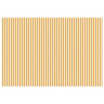 vidaXL Toile de rechange pour auvent Jaune et blanc 400 × 350 cm