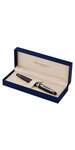 Waterman stylo roller expert  pointe fine  noir mate  recharge noire pointe fine  coffret cadeau