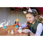 ENCHANTIMALS Vallée Enneigée Poupée Sharlotte Écureuil 15 cm et Nutsy