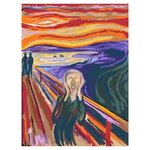Peinture par numero adulte - CreArt 30x40cm Le Cri
