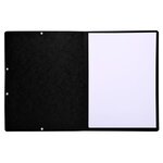 Chemise À Élastique Sans Rabat Carte Lustrée 355gm2 - A4 - Noir - X 50 - Exacompta