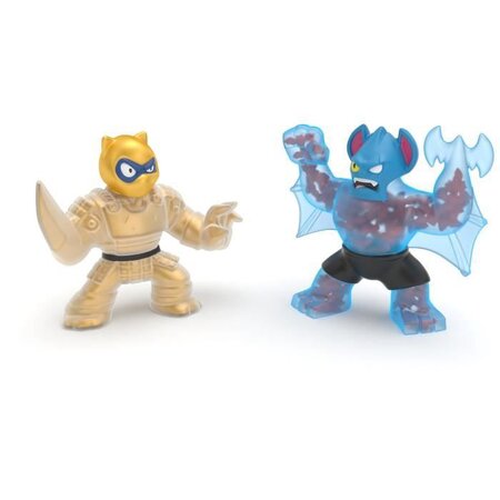 PACK DUO FIGURINES 11CM PANTARO VS BATTAXE - GOO JIT ZU SAISON 2