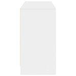 vidaXL Bureau Blanc Bois d'ingénierie 100 x 40 x 75 cm