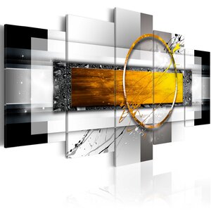 Tableau - golden shot l x h en cm 100x50