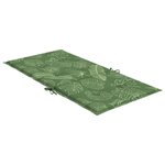 vidaXL Coussins de chaise à dossier bas lot de 4 modèle de feuille