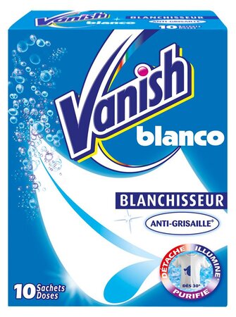 Activateur Blanc - 10 Sachets VANISH