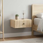 vidaXL Cabinet de chevet 2 Pièces Chêne Sonoma 49 x 34 5 x 20 cm