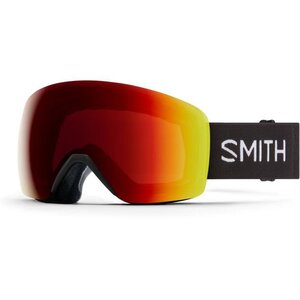 SMITH Masque de ski Skyline - Unisexe - Noir Chroma Pop Photochromic Rouge miroir S3-S2