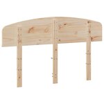 vidaXL Tête de lit 120 cm bois massif de pin
