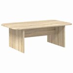 vidaXL Table basse Chêne Sonoma 93 x 53 x 33 cm Bois d'ingénierie