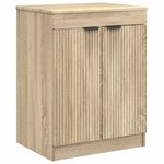 vidaXL Armoire de salle de bain Chêne Sonoma 54 x 41 x 70 cm