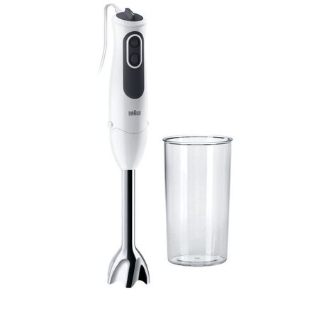 Braun mq3100wh mixeur plongeant smoothie plus - blanc