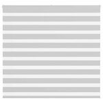 vidaXL Store zèbre gris clair largeur du tissu 155 9 cm polyester