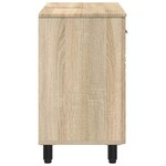 vidaXL Unité de vanité de salle de bain Chêne Sonoma 60 x 35 x 60 cm