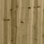 vidaXL Jardinière 31x31x31 cm bois de pin imprégné