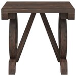 vidaXL Repose-pieds de jardin lot de 2 bois de sapin massif