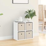 vidaXL Buffet Blanc 49 5 x 22 x 47 cm