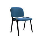 Q-connect chaise empilable - Max. supporte 100kg - 91x49x44cm - Bleu