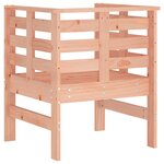vidaXL Chaises de jardin lot de 2 61 5x53x71 cm bois massif de douglas
