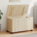 vidaXL Coffre de rangement à roulettes ALTA 73x39 5x43 cm bois de pin