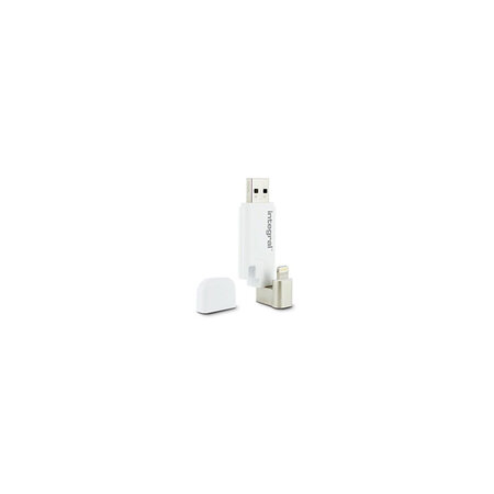 Clé USB Integral iShuttle 128 Go USB 3.0 + Adaptateur Lightning