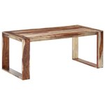 vidaXL Table de salle à manger 180x90x76 cm Bois solide