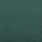 vidaXL Cadre de lit sans matelas vert foncé 140x210 cm velours