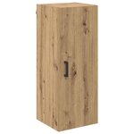 vidaXL Haut Armoire avec tiroir Chêne artisanal 69 5 x 34 x 180 cm