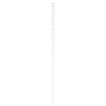 vidaXL Tête de lit de remplacement métal blanc 180 cm