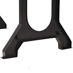 vidaXL Table à manger dessus en bois de sapin massif 122x65x82 cm