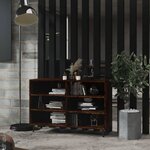 vidaXL Buffet Chêne fumé 103 5x35x70 cm Bois d'ingénierie