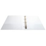 Classeur Pp Personnalisable Kreacover - 4 Anneaux En D 15mm - A4 Maxi - Blanc - X 10 - Exacompta
