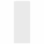 vidaXL Table console blanc 100x35x90 cm bois d’ingénierie