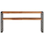 vidaXL Table console 150x30x75 cm Bois d'acacia solide