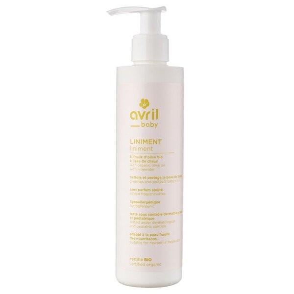 Avril - liniment bébé certifié bio -