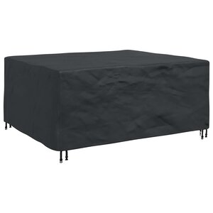 vidaXL Housse pour meubles Uni Noir 200 x 165 x 80 cm 210D