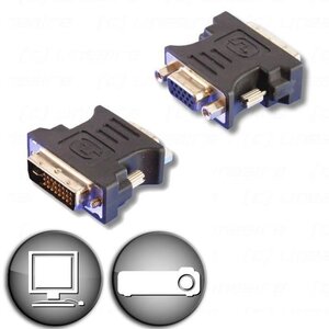 LINEAIRE AD270 Adaptateur DVI-I mâle / VGA femelle