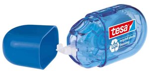 ecoLogo mini ruban correcteur jetable  5 mm x 6 m  bleu TESA
